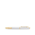 Sheaffer 100 Fountain Pen — Bright Chrome (Medium)